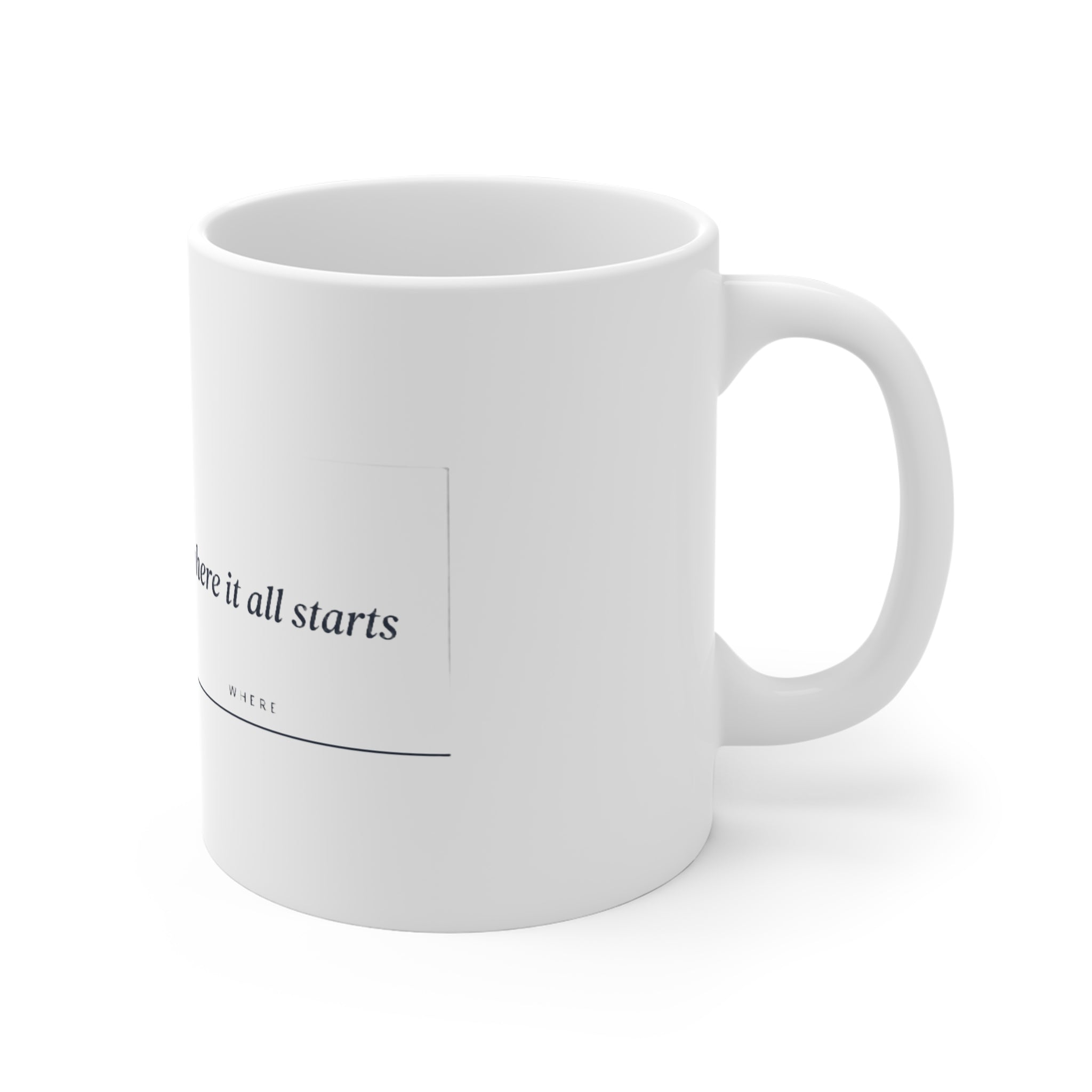 The Kitchen Table — The Where Mug — view 3