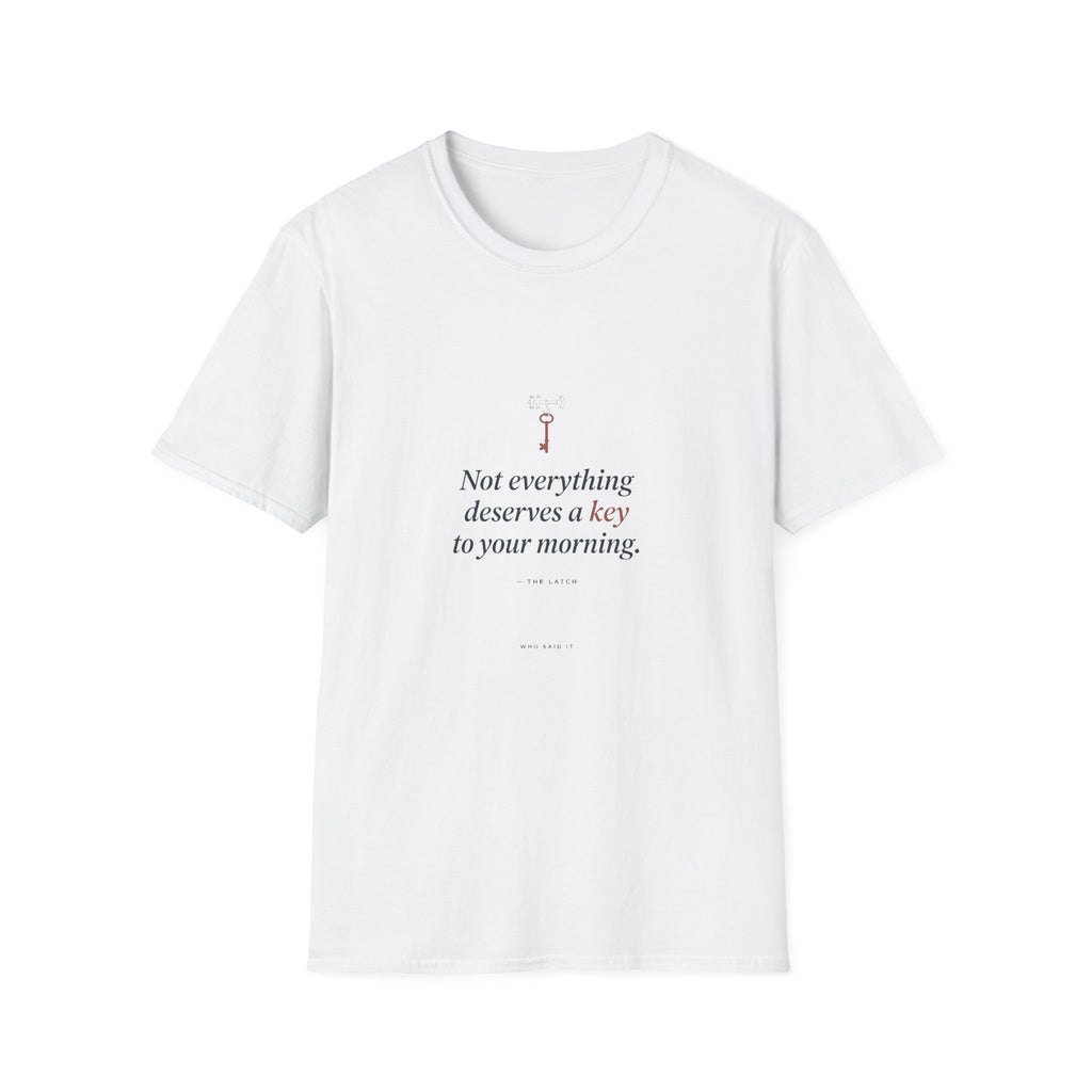 Not Everything Gets a Key — The Latch Tee