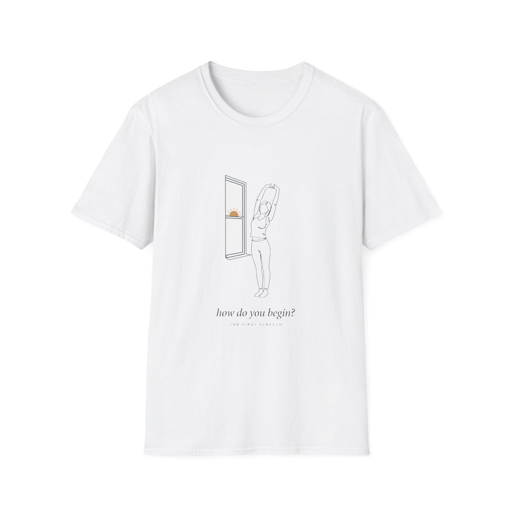 How Do You Begin — The First Stretch Tee — view 3