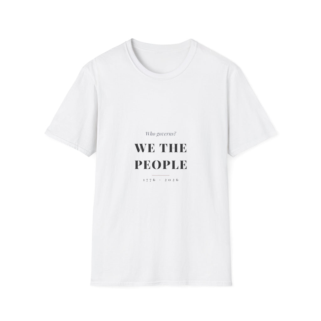 Who Governs — We the People Tee - Morning Attire