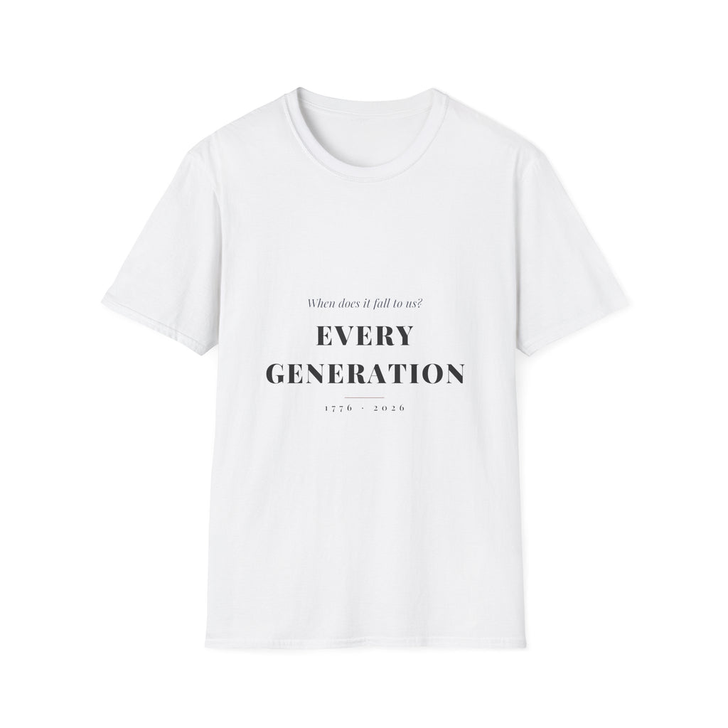 When It Falls to Us — Every Generation Tee - Morning Attire