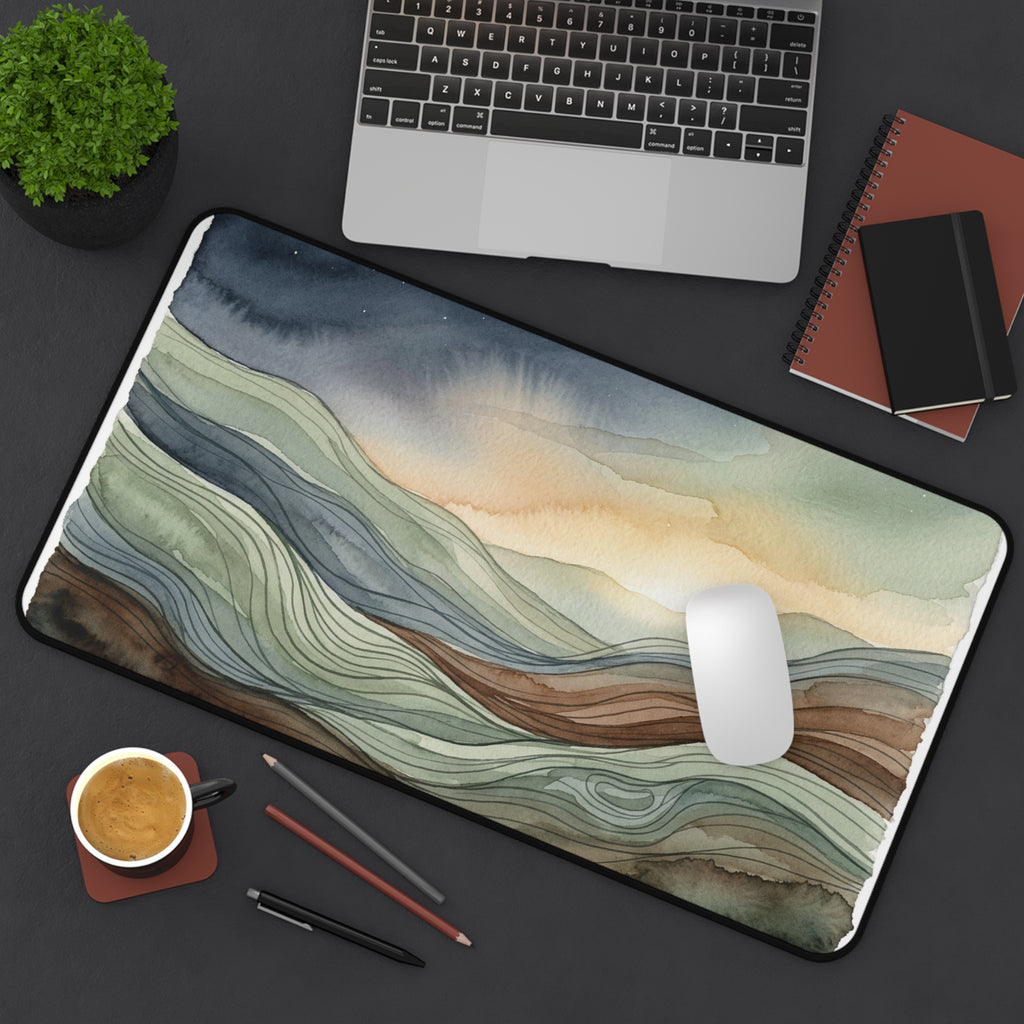 Morning Routine -- Desk Mat