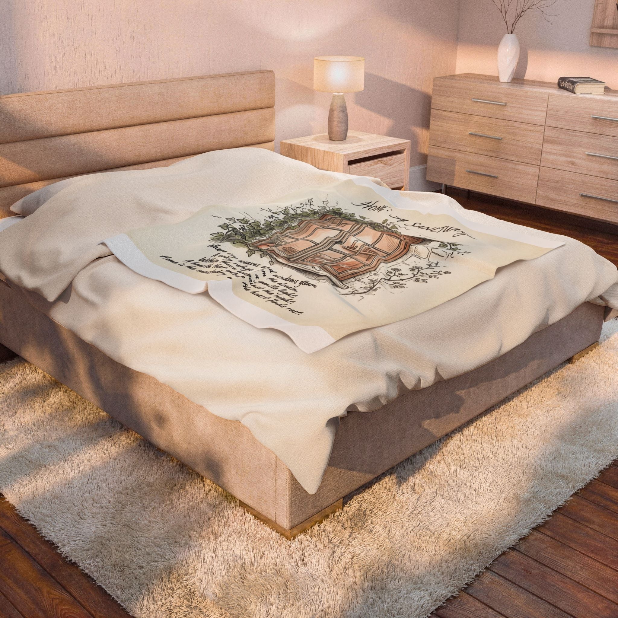 Our Family Home Blanket