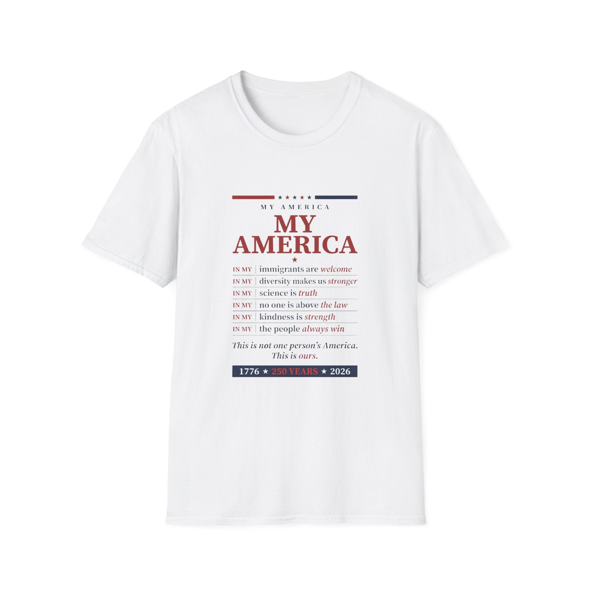 My America — The Values Tee — view 3