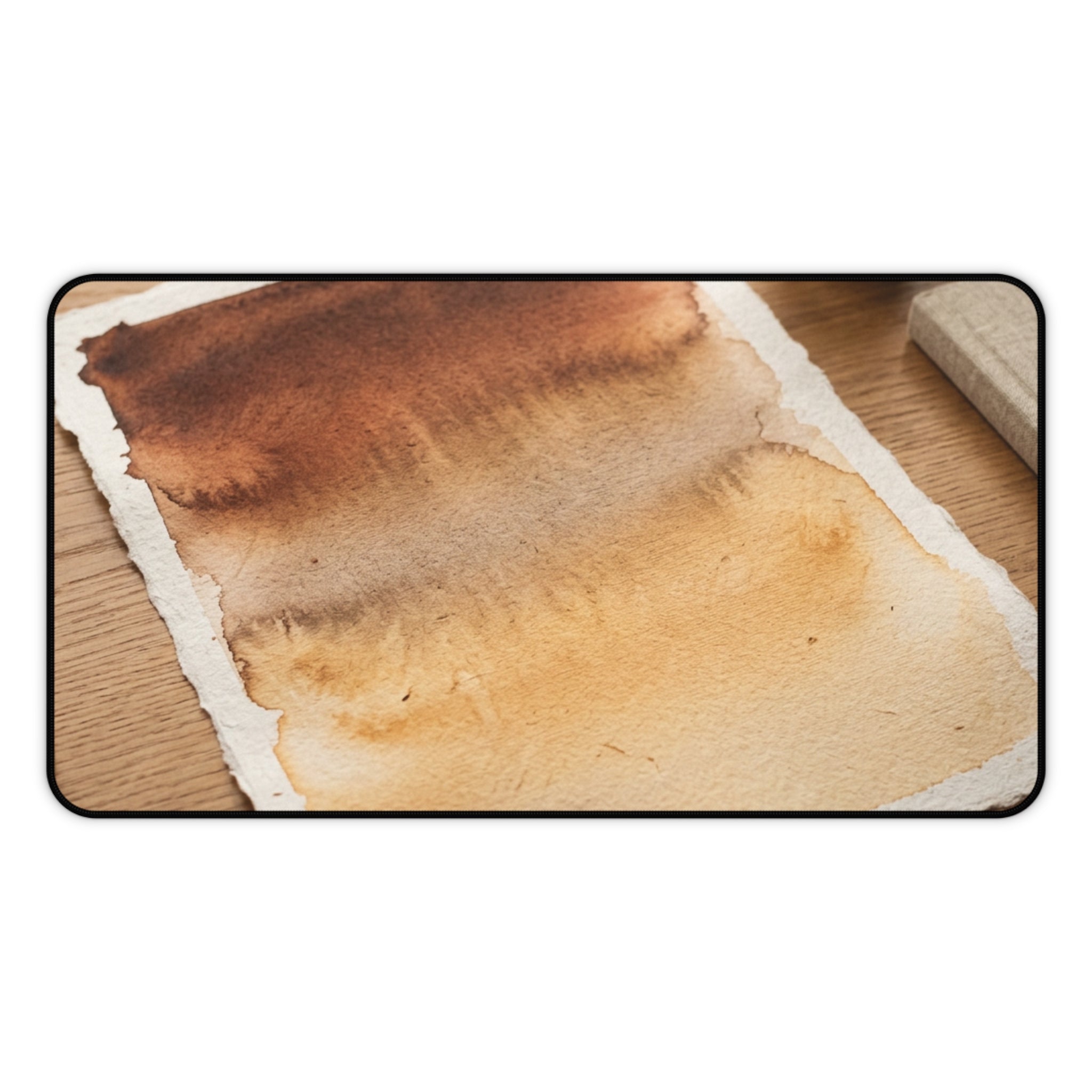 Minimalist Desk Mat -- Amber Gradient
