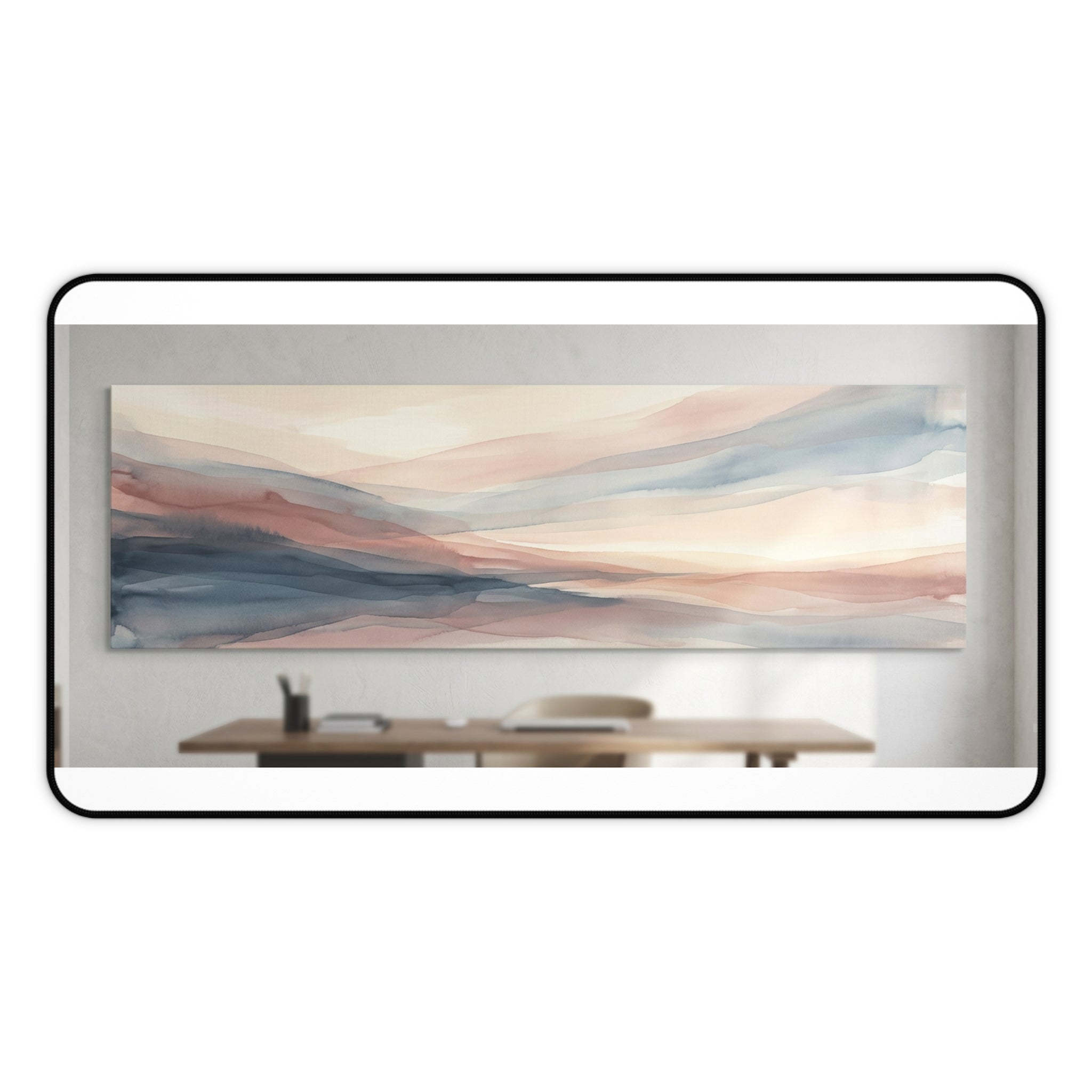 Sunrise Desk Mat -- Minimalist