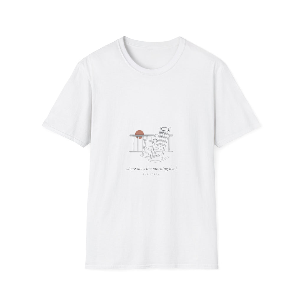 Where the Morning Lives — The Porch Tee — view 3