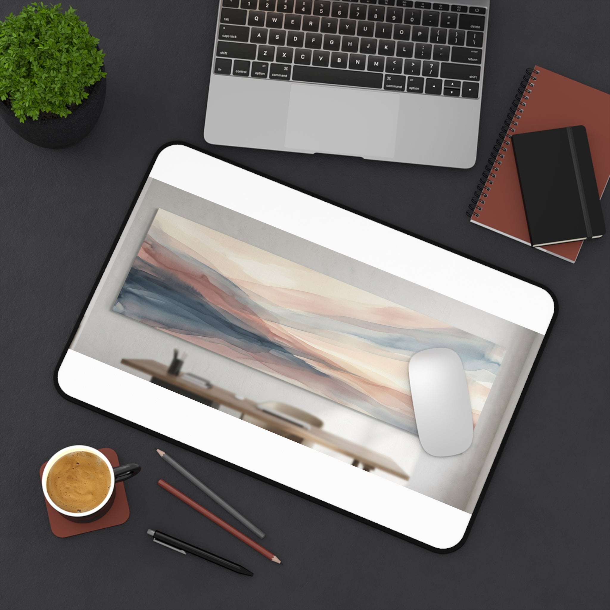 Sunrise Desk Mat -- Minimalist