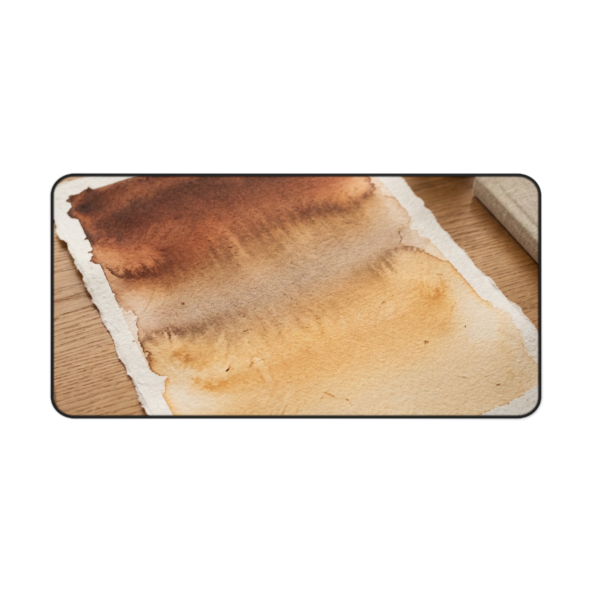 Minimalist Desk Mat -- Amber Gradient