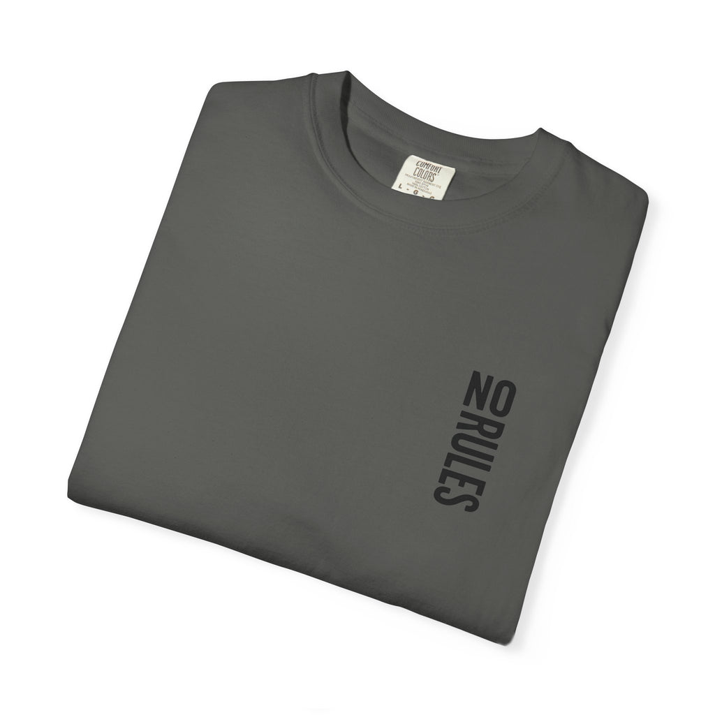 Casual Graphic T-Shirt - No Rules | Unisex Tee, Everyday Wear, Gift for Friends, Casual Style, Graphic Apparel