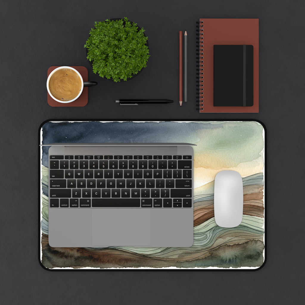 Morning Routine -- Desk Mat