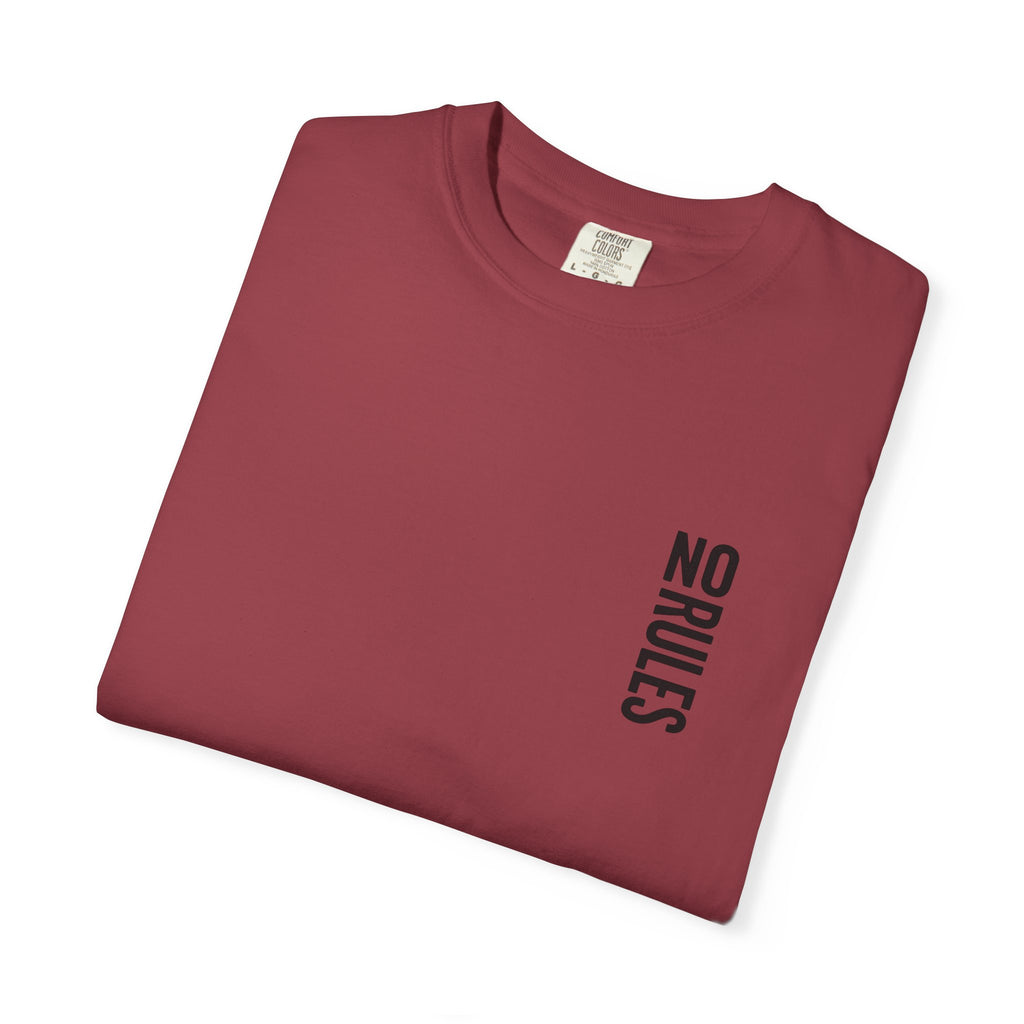 Casual Graphic T-Shirt - No Rules | Unisex Tee, Everyday Wear, Gift for Friends, Casual Style, Graphic Apparel