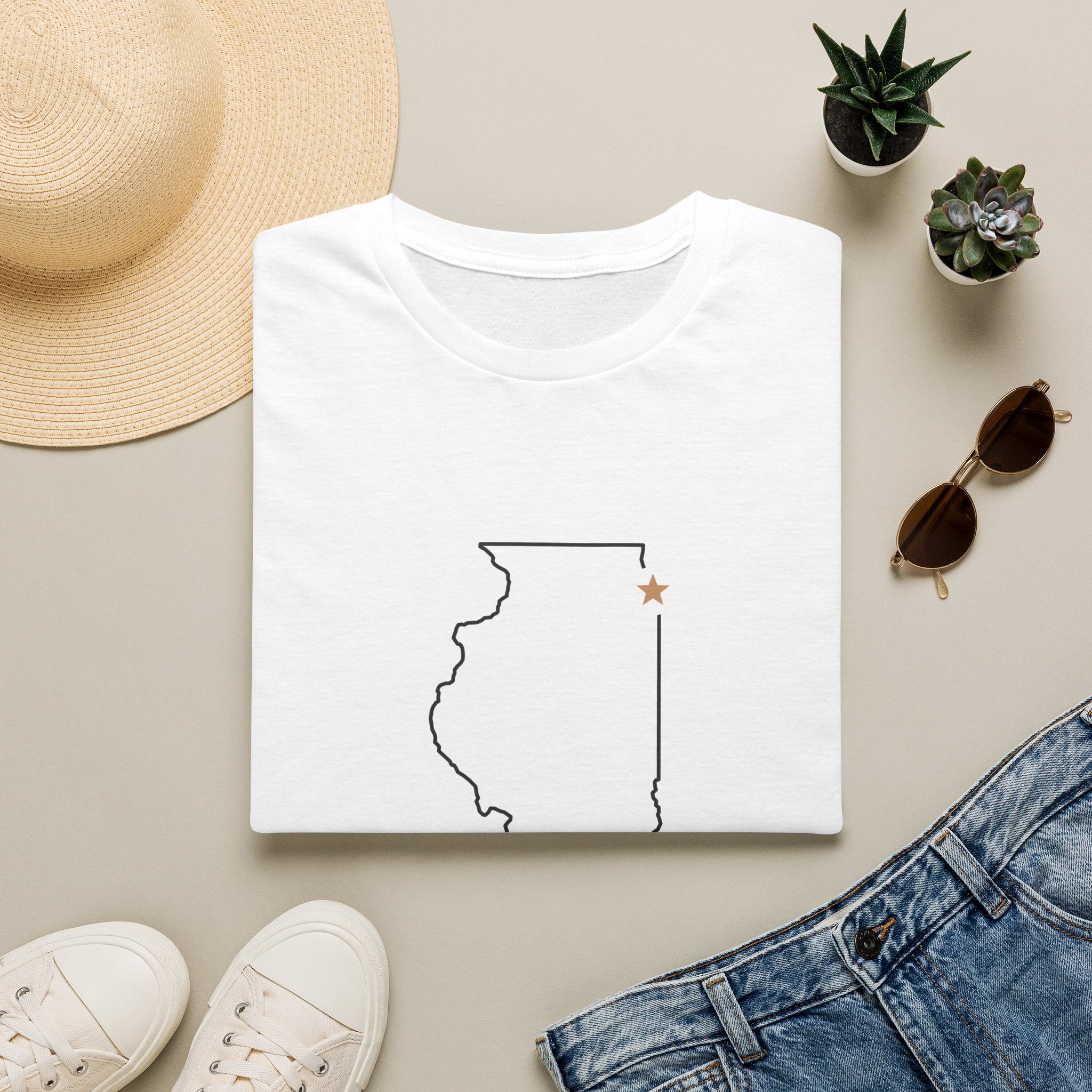 Mornings in Illinois Tee