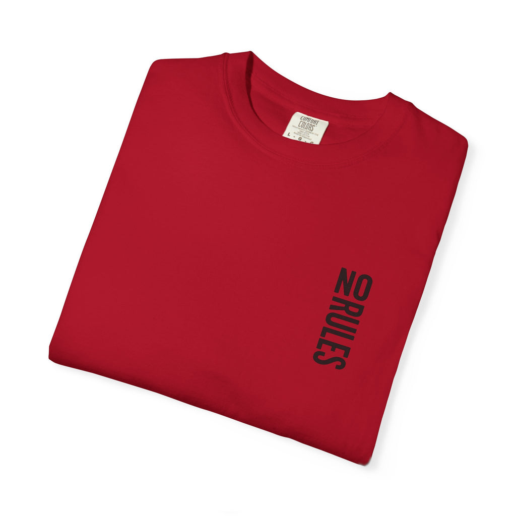 Casual Graphic T-Shirt - No Rules | Unisex Tee, Everyday Wear, Gift for Friends, Casual Style, Graphic Apparel