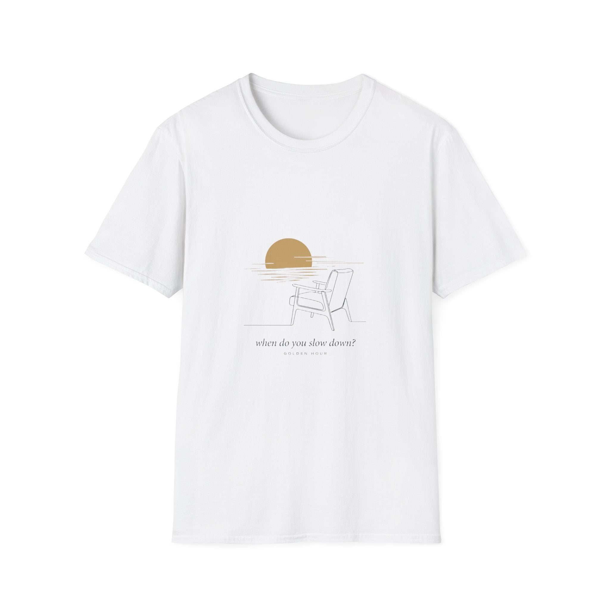 When Do You Slow Down — The Golden Hour Tee — view 3