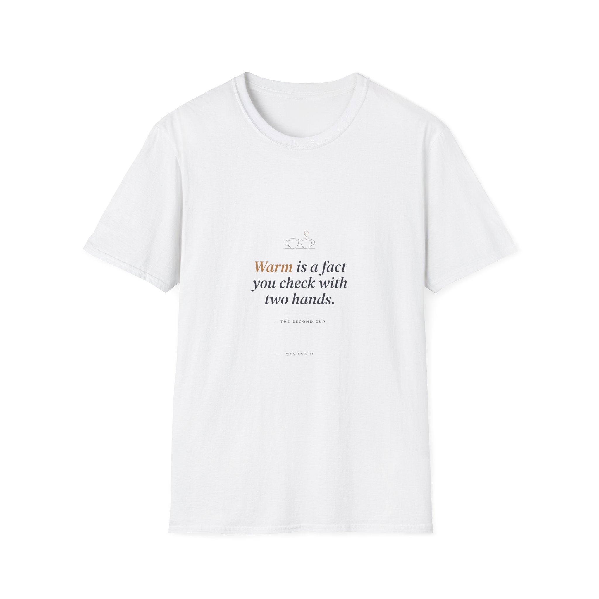 Checked With Two Hands — The Second Cup Tee