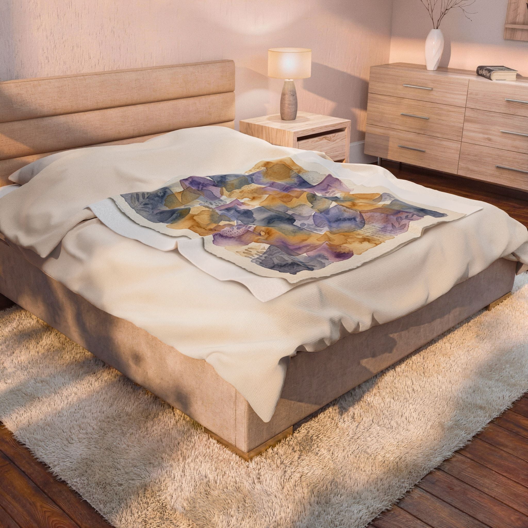 Grandma's Story Velveteen Blanket