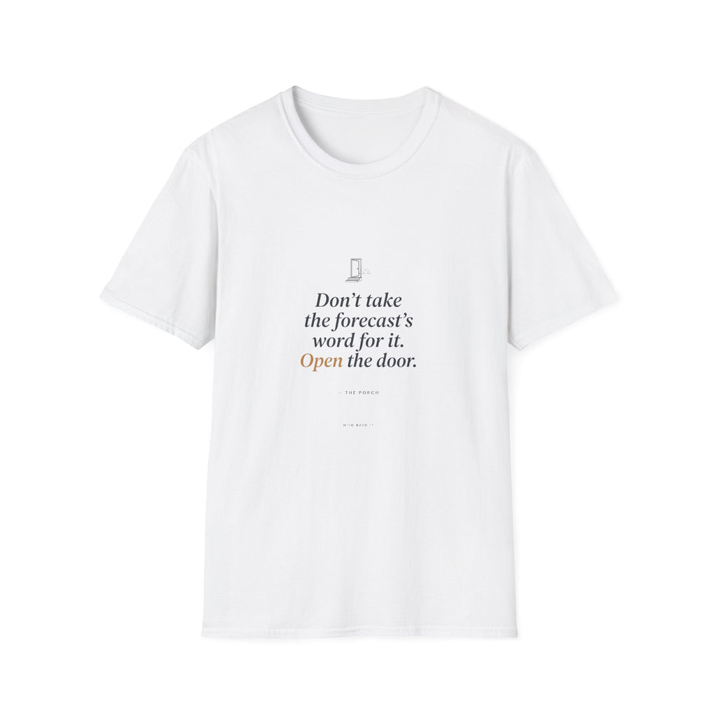 Open the Door — The Porch Tee