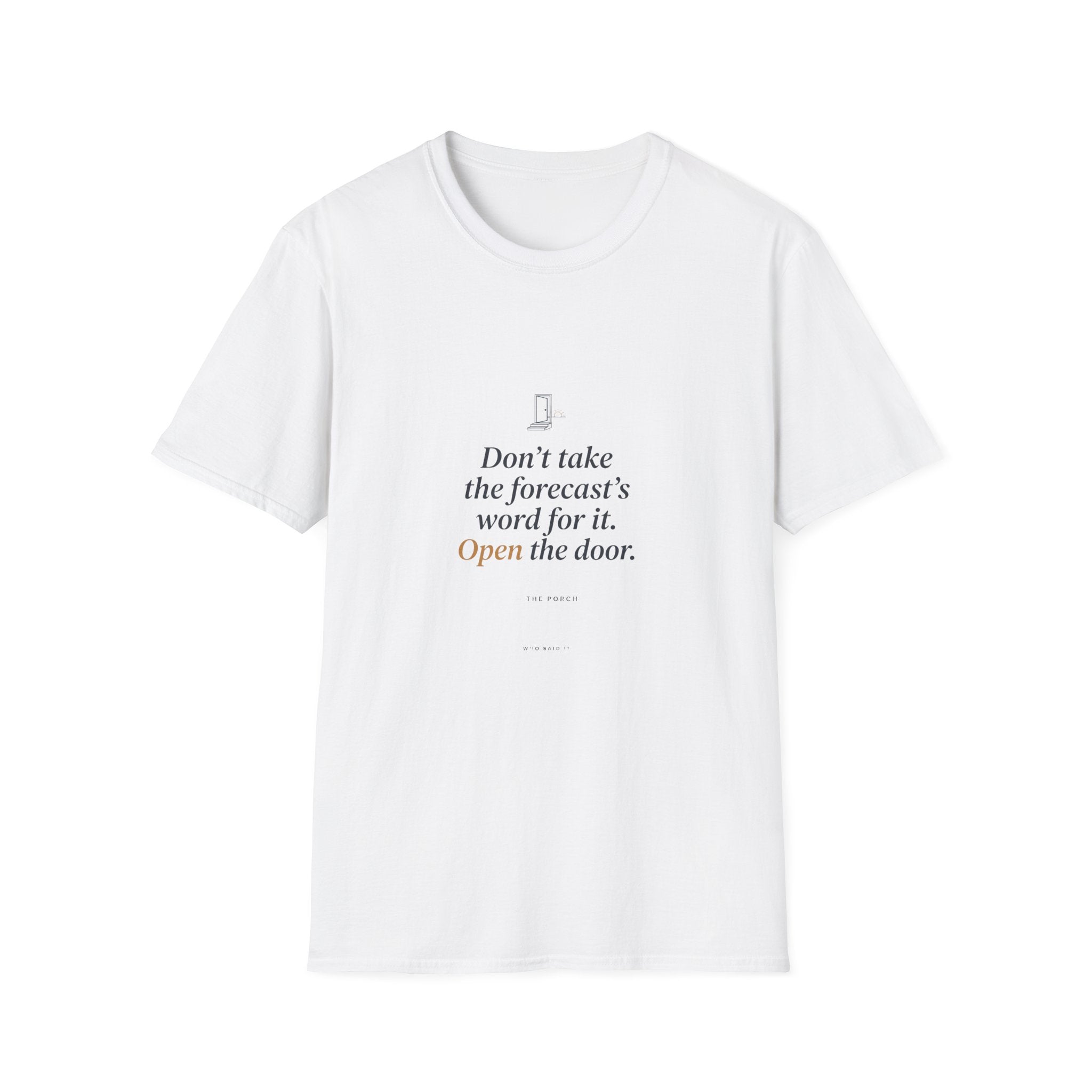 Open the Door — The Porch Tee