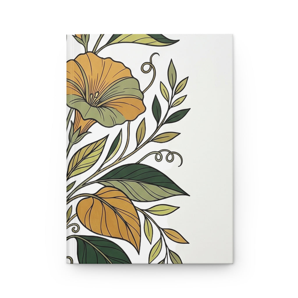 The Ritual Hardcover Journal -- Botanical Morning — front view