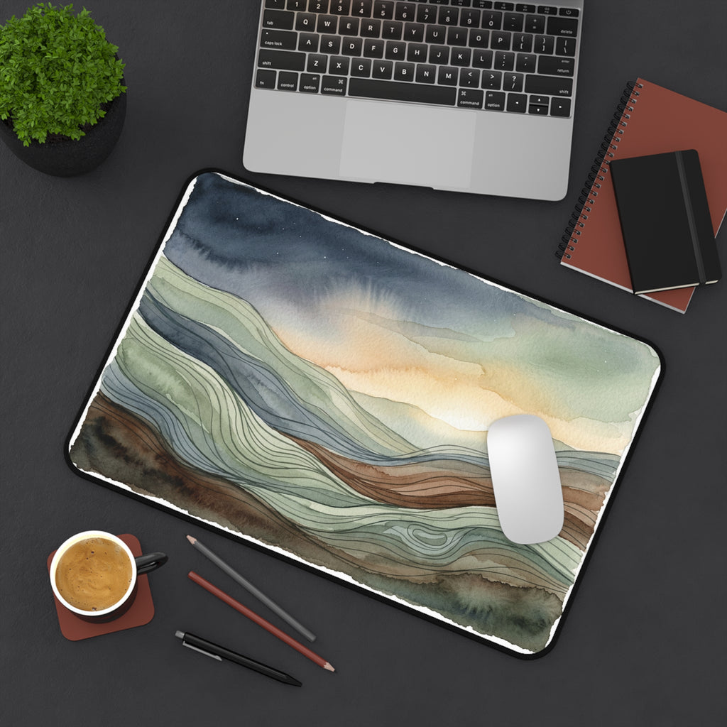 Morning Routine -- Desk Mat
