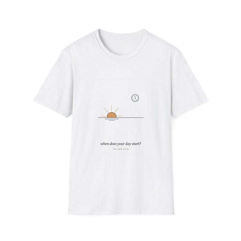 When Does Your Day Start — The 5AM Tee — view 3