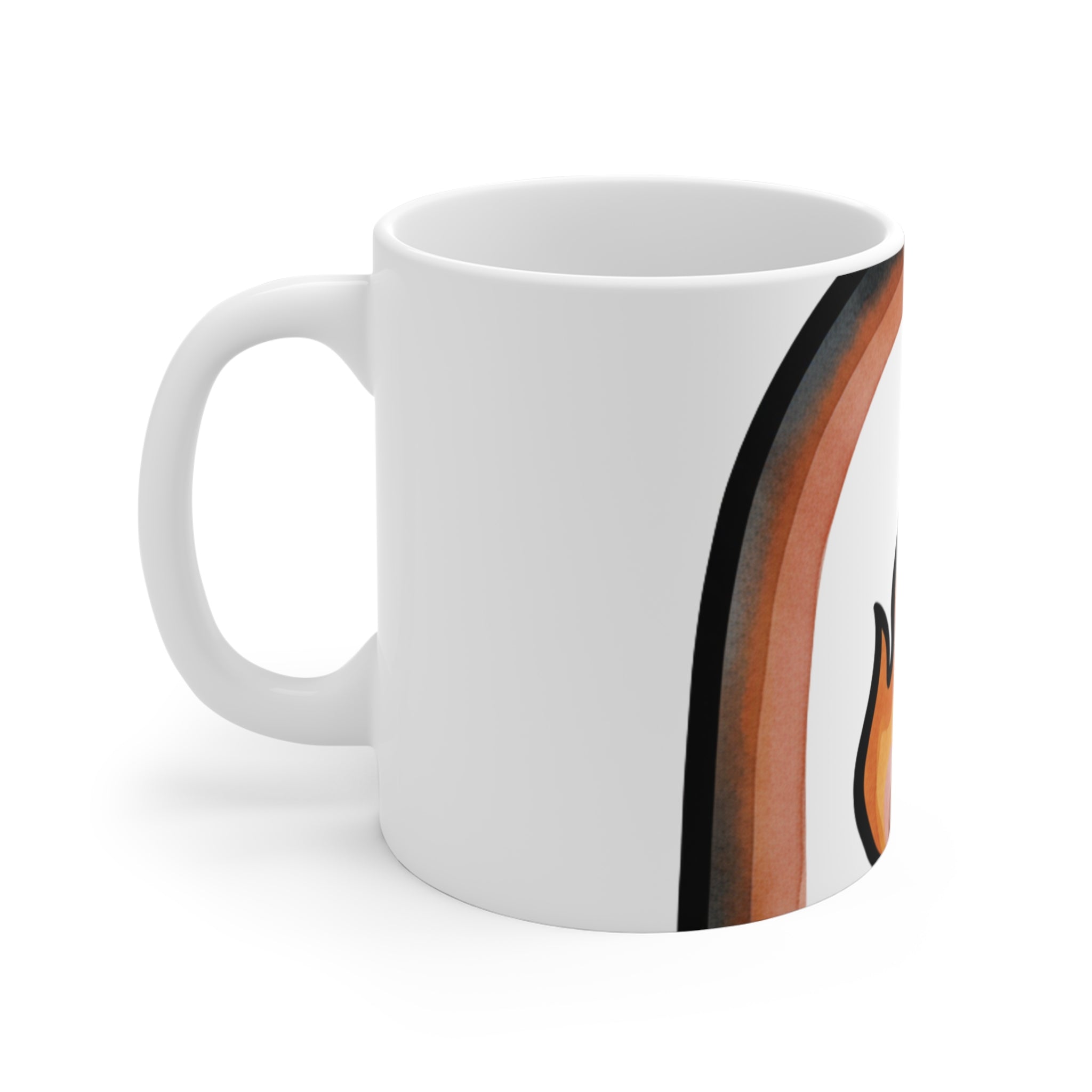 The Warm Hearth -- 11oz Ceramic Mug