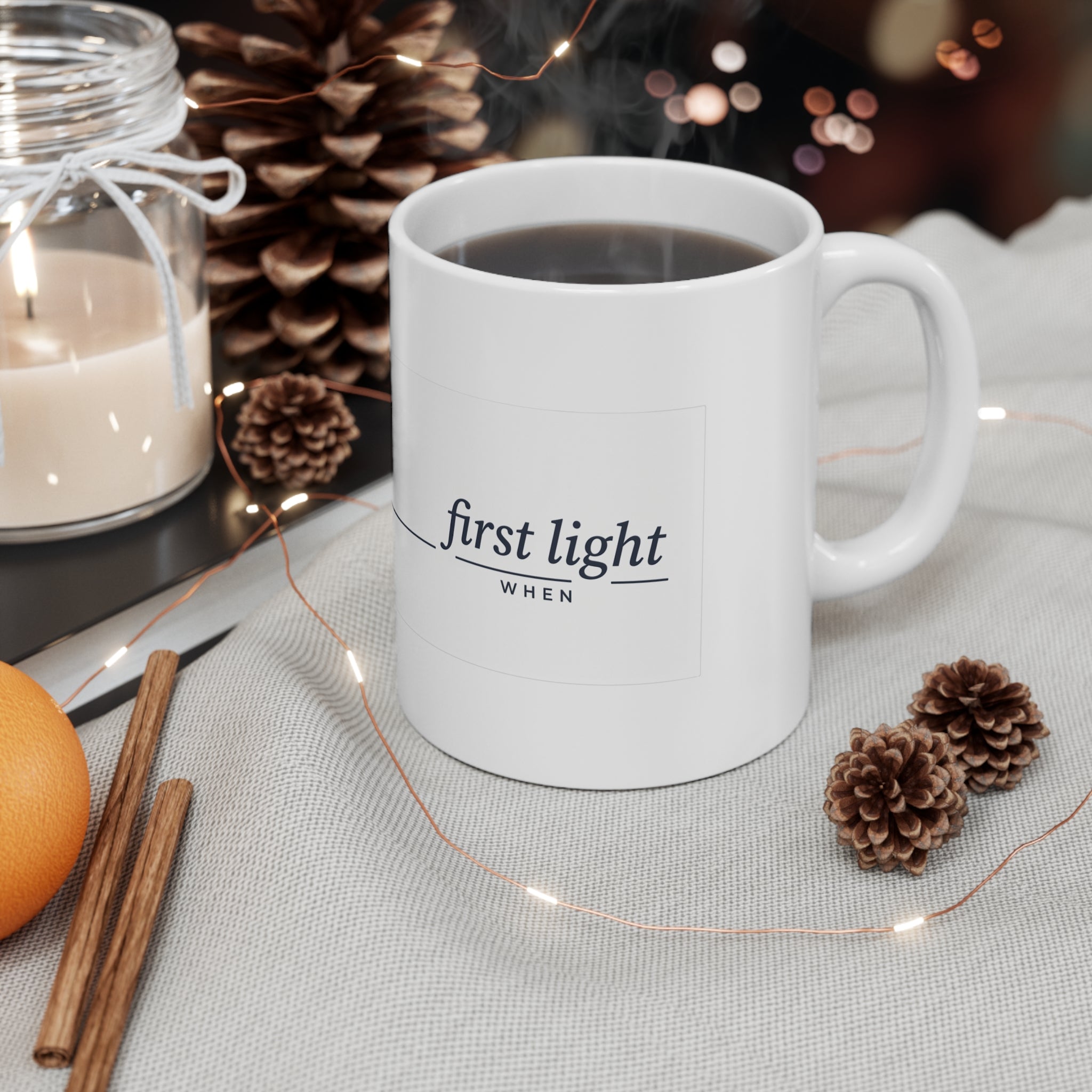 First Light — The When Mug — view 4