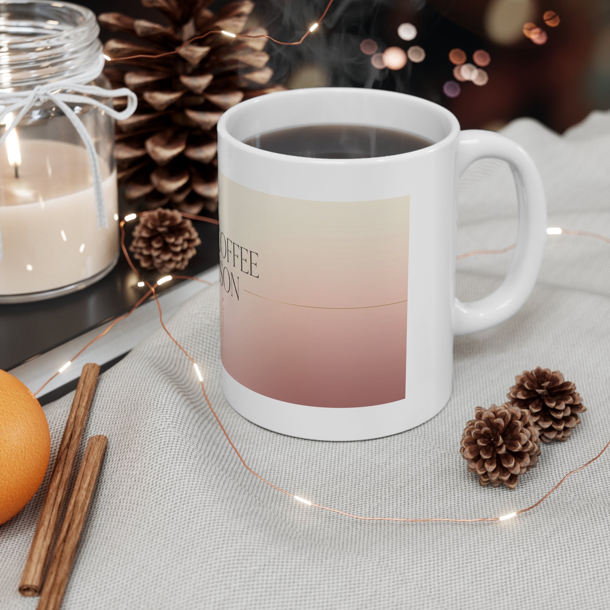 Iced Coffee Season — Ceramic Mug