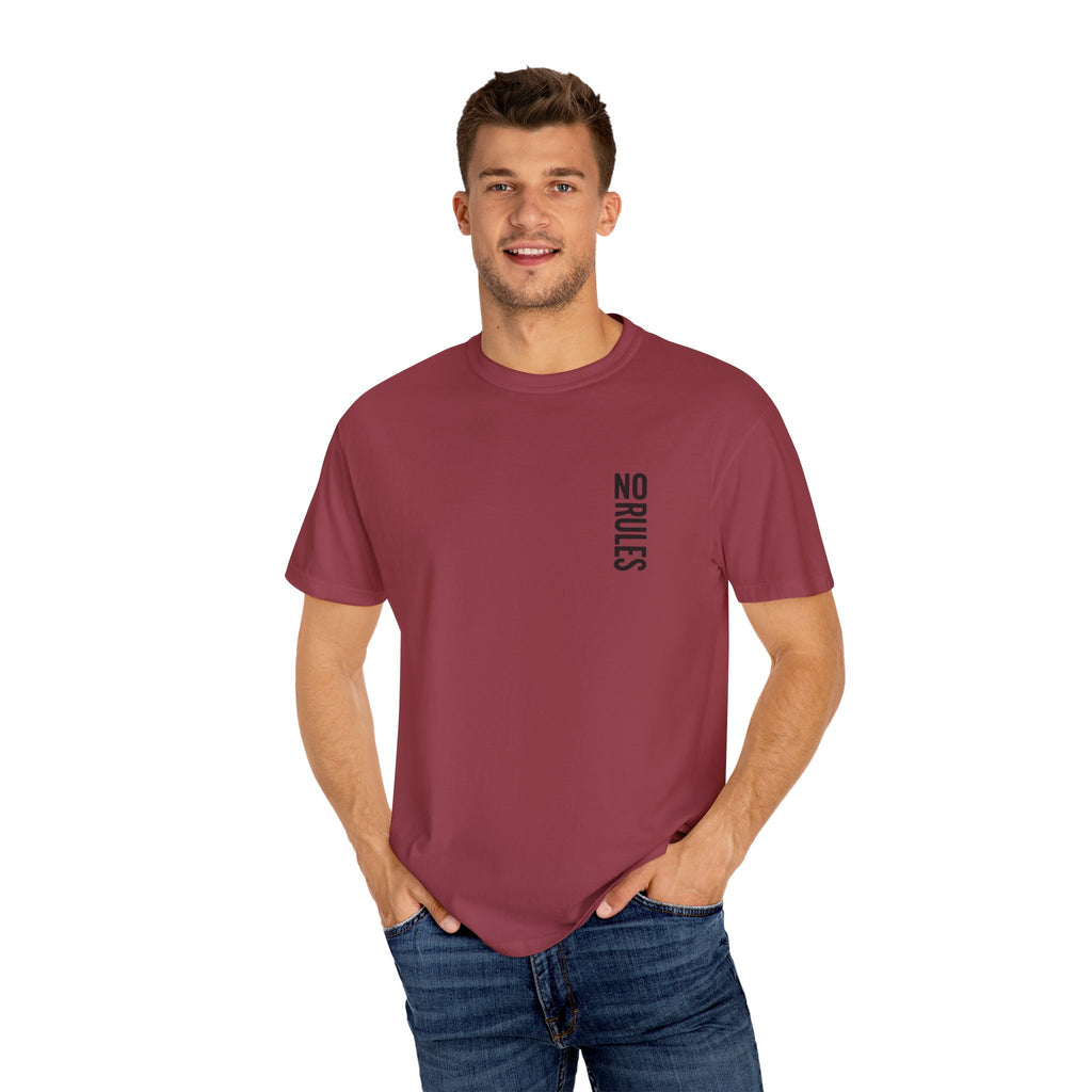 Casual Graphic T-Shirt - No Rules | Unisex Tee, Everyday Wear, Gift for Friends, Casual Style, Graphic Apparel