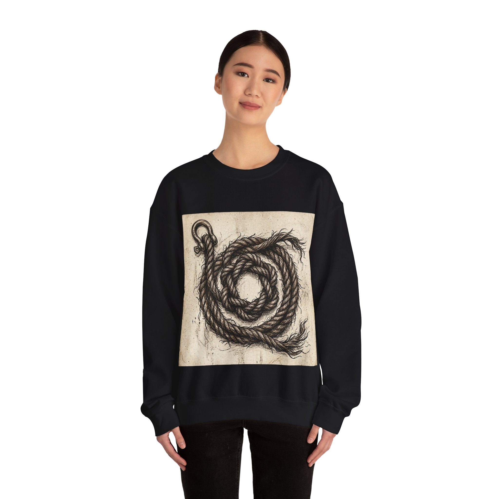 The Anchor -- Heavy Blend Crewneck Sweatshirt
