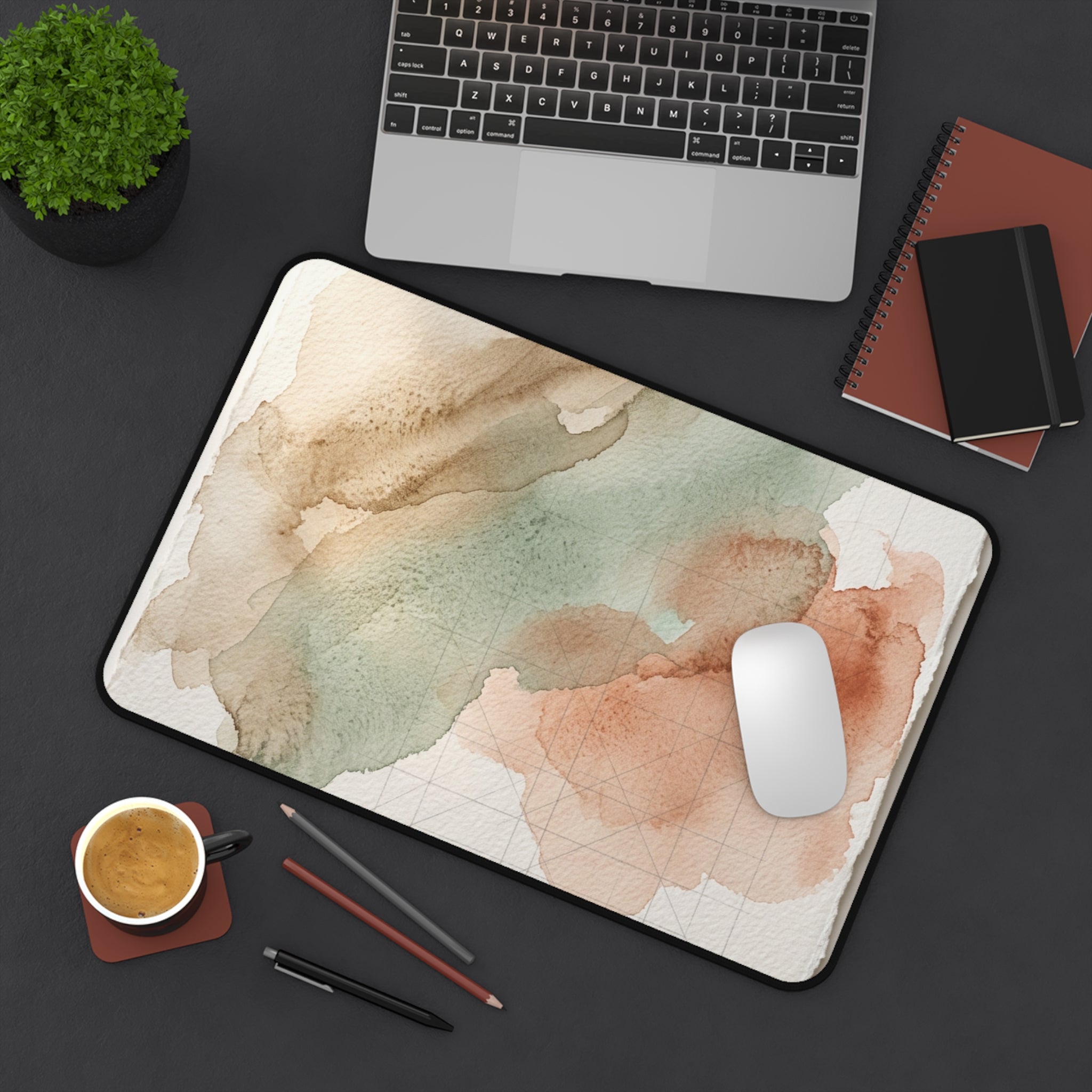 Morning Textures -- Desk Mat