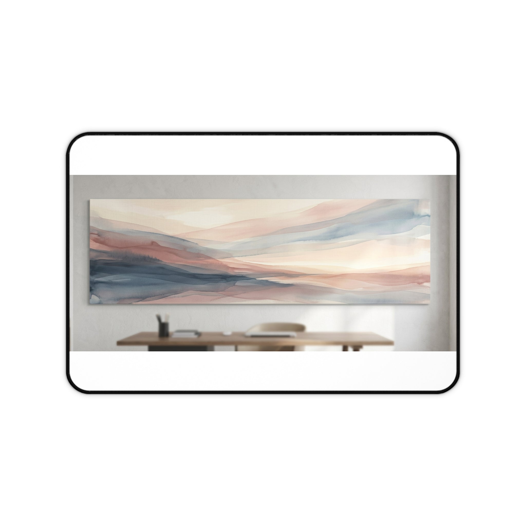 Sunrise Desk Mat -- Minimalist