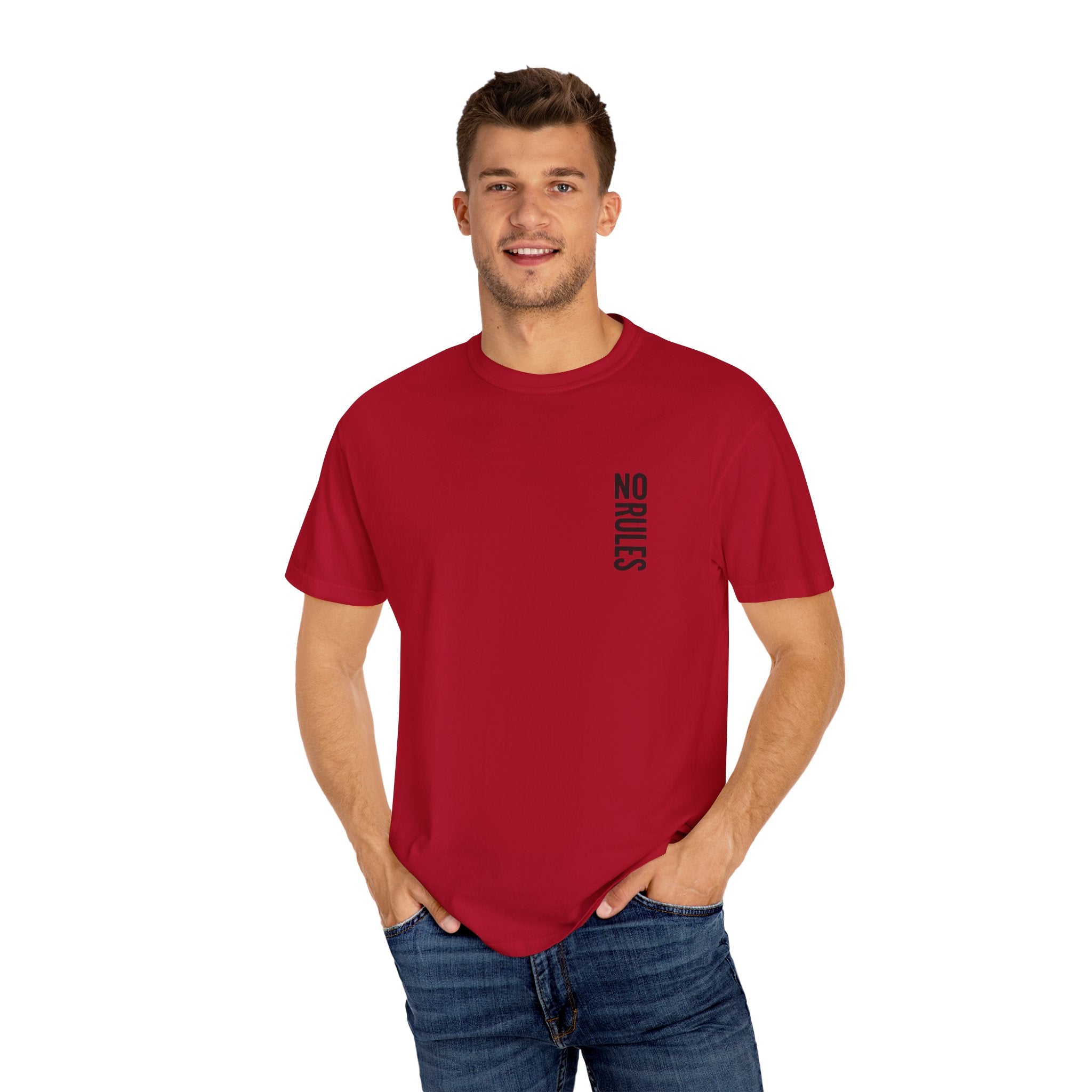 Casual Graphic T-Shirt - No Rules | Unisex Tee, Everyday Wear, Gift for Friends, Casual Style, Graphic Apparel