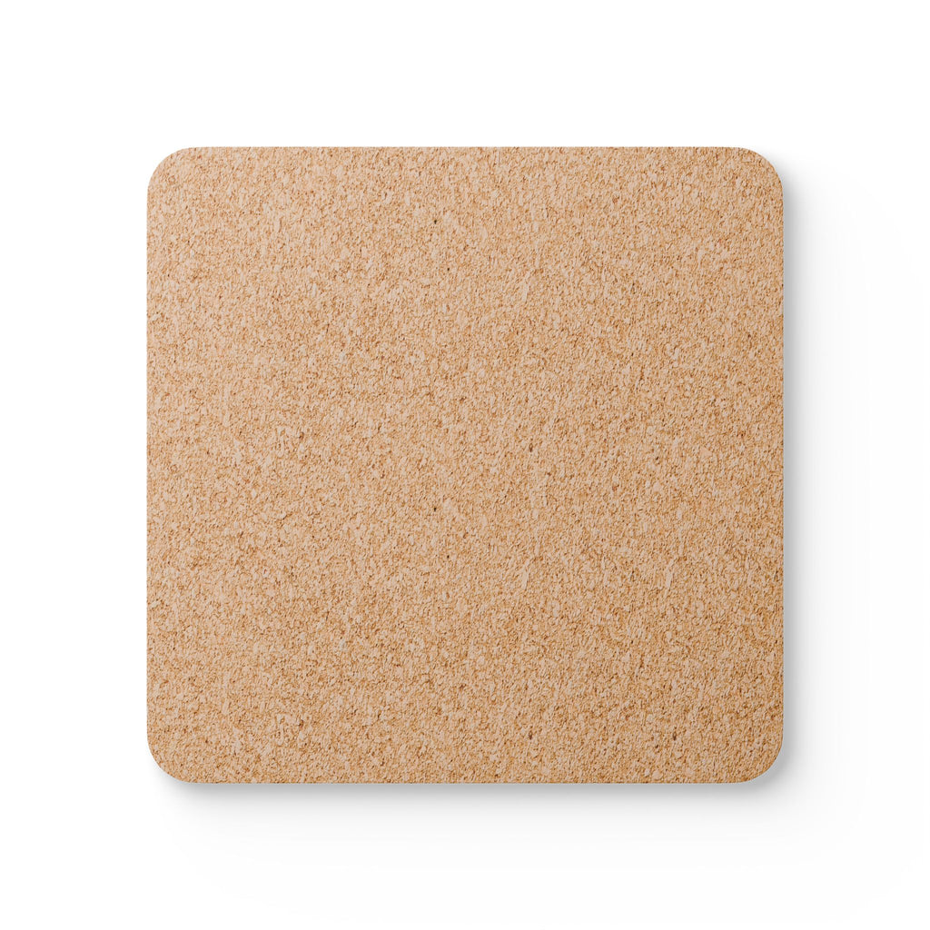 Botanical Morning Corkwood Coaster Set -- 4 Designs, Delicate Line Art — view 2