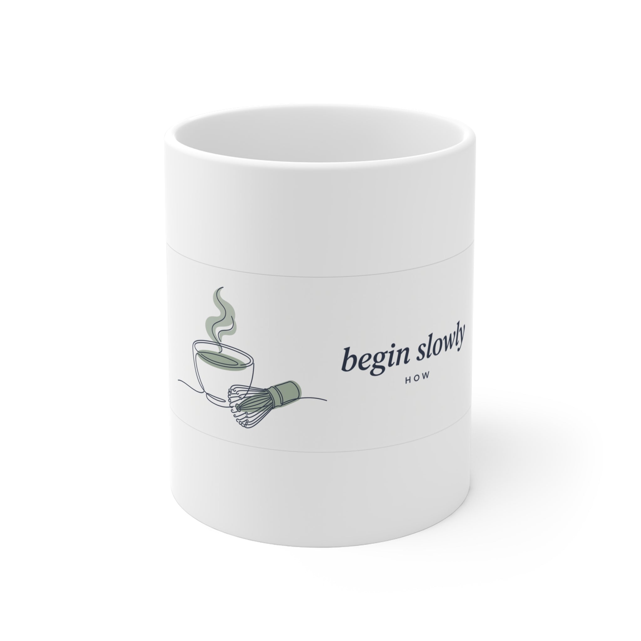 Begin Slowly — The Ritual Mug