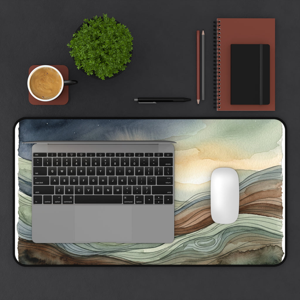 Morning Routine -- Desk Mat