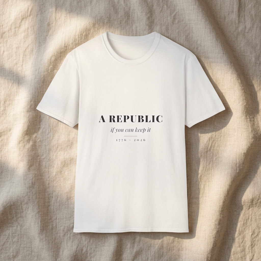 A Republic, If You Can Keep It Tee - styled