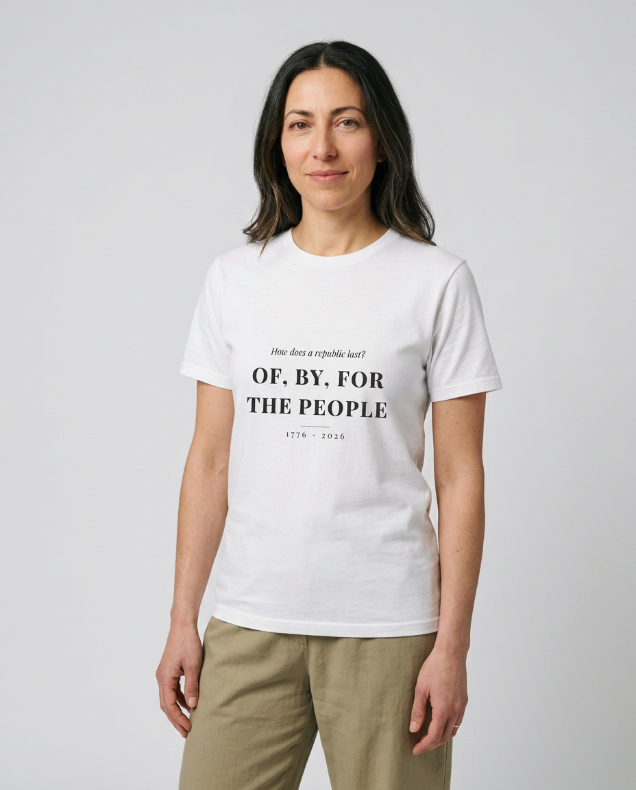 model: How a Republic Lasts — Of, By, For the People Tee - catalog-hero