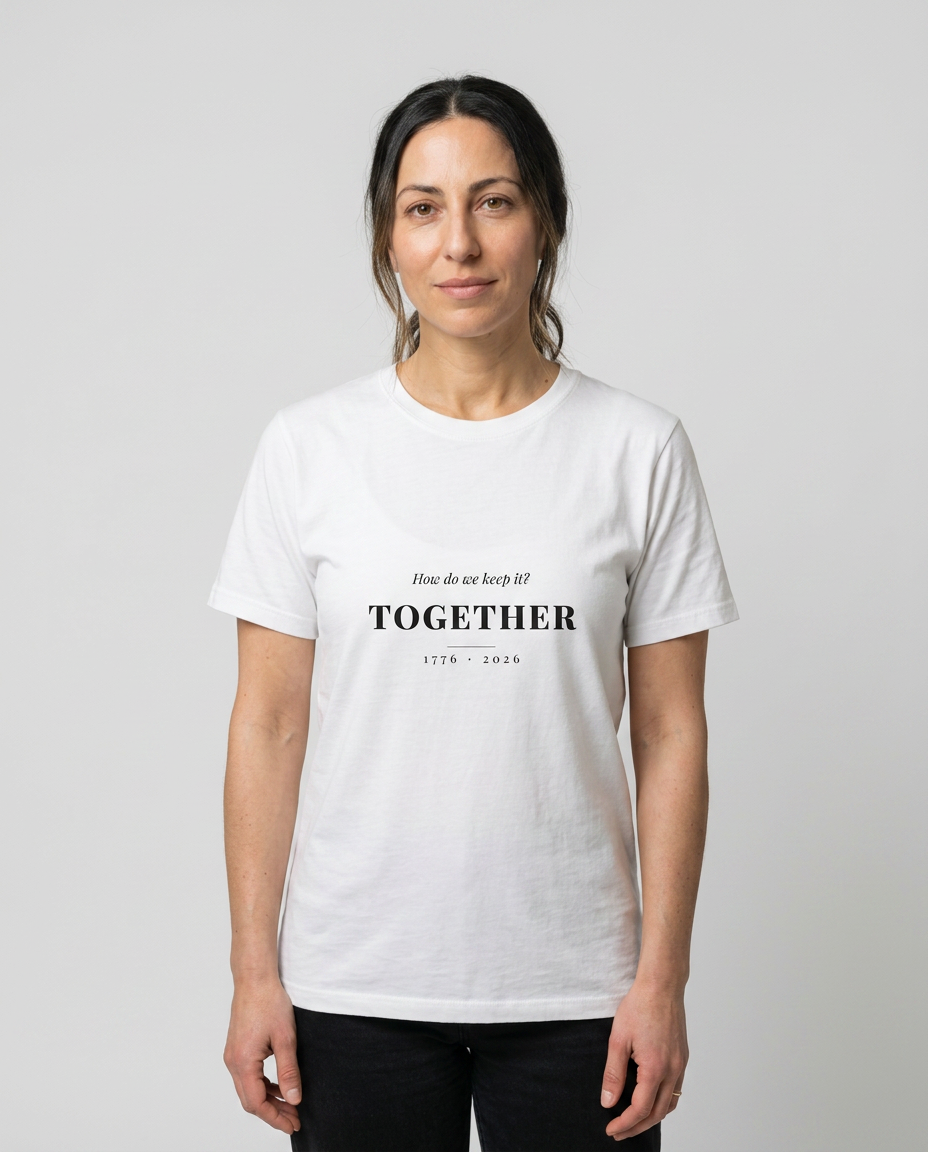 model: How We Keep It — Together Tee - catalog-hero