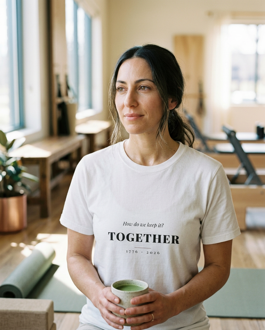 How We Keep It — Together Tee - on a model
