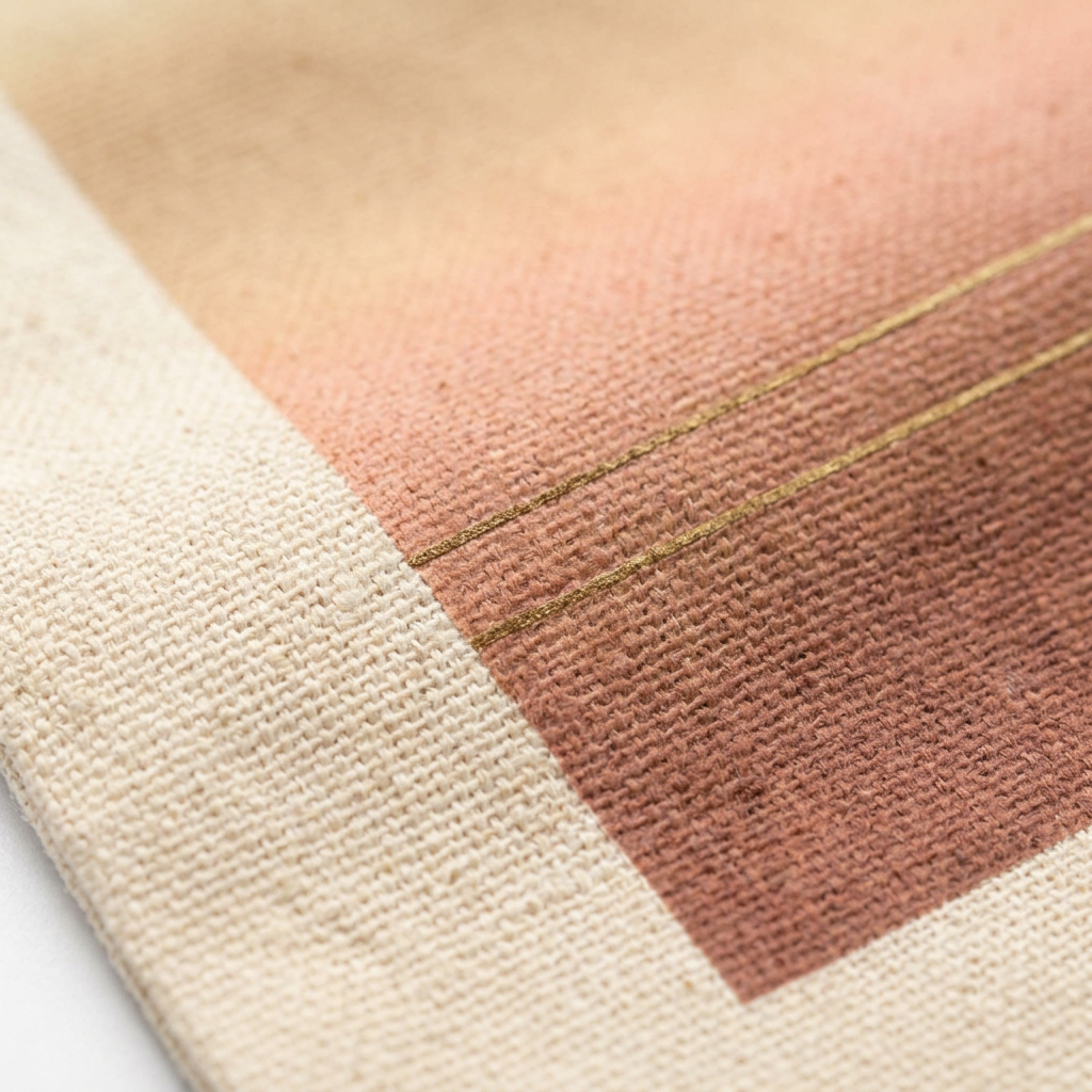 Market Tote -- Canvas Carryall - detail
