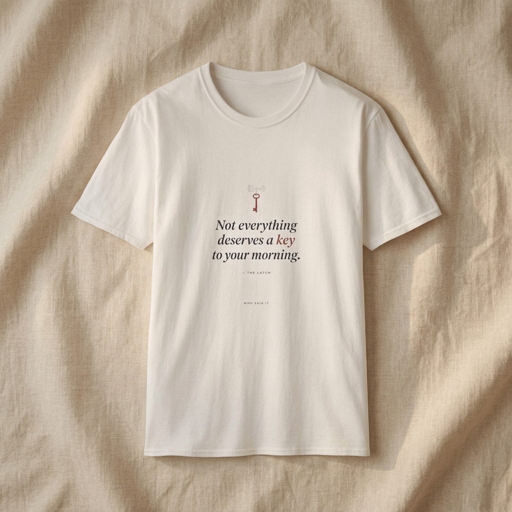 Not Everything Gets a Key — The Latch Tee - styled