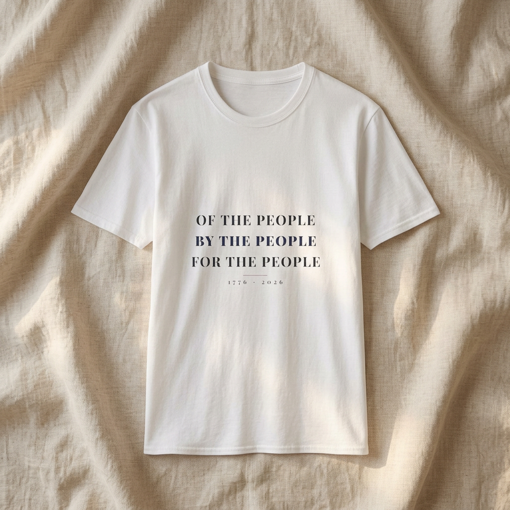 Of, By, For the People Tee - styled
