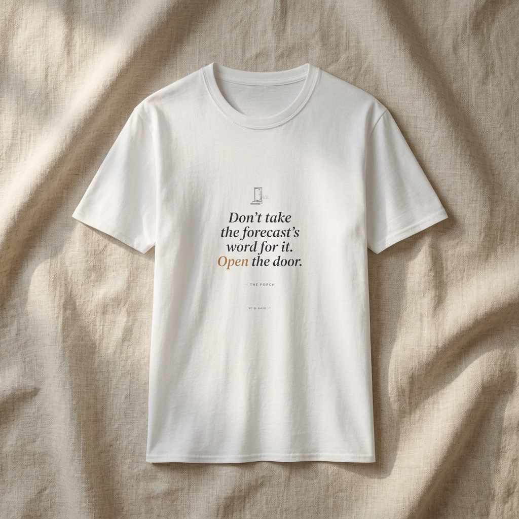 Open the Door — The Porch Tee - styled