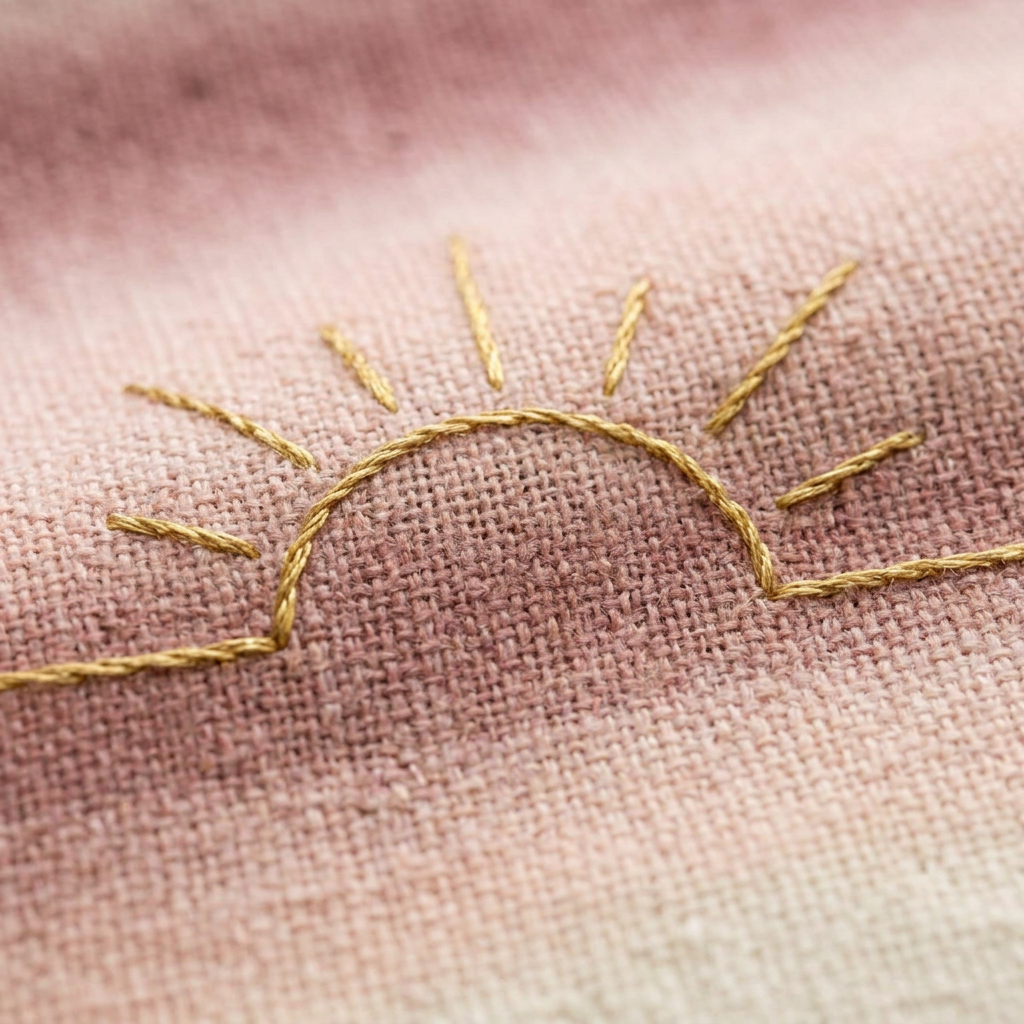 Our Family Home — Velveteen Blanket - detail