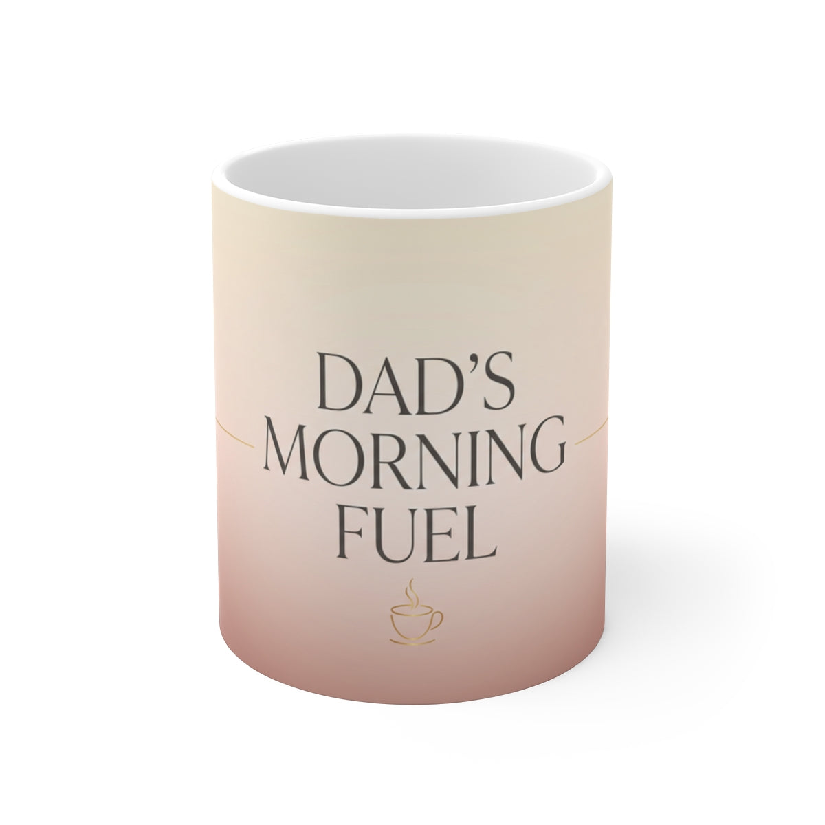 Dad's Morning Fuel — Ceramic Mug