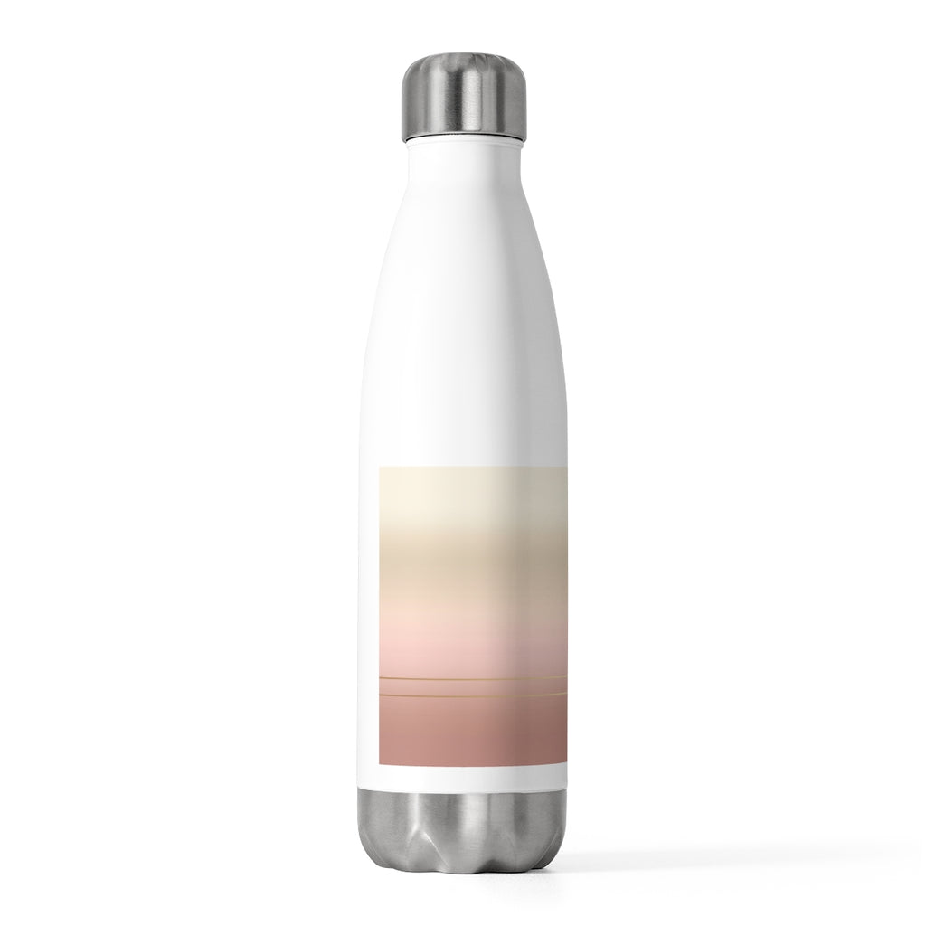 Insulated 20oz bottle with first-light gradient band (right)