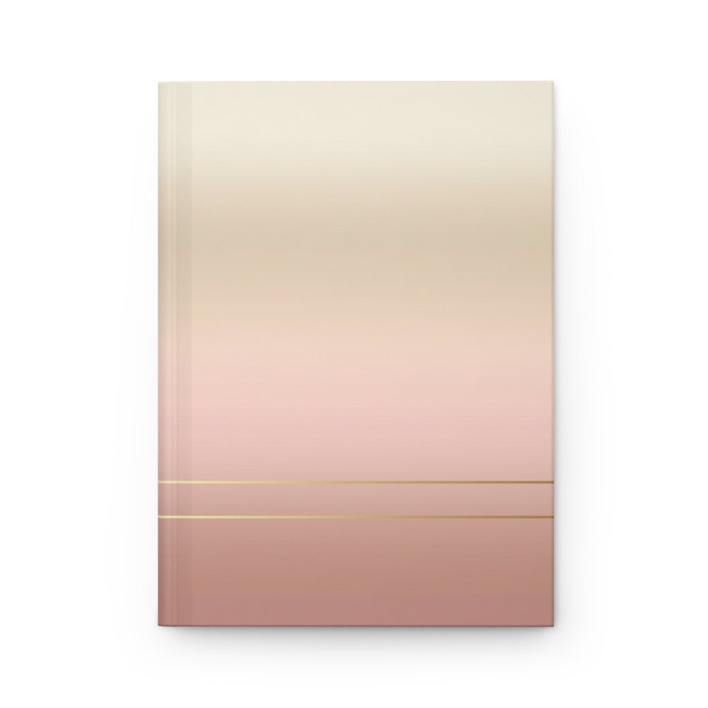 The Morning Journal hardcover with first-light gradient cover (front)