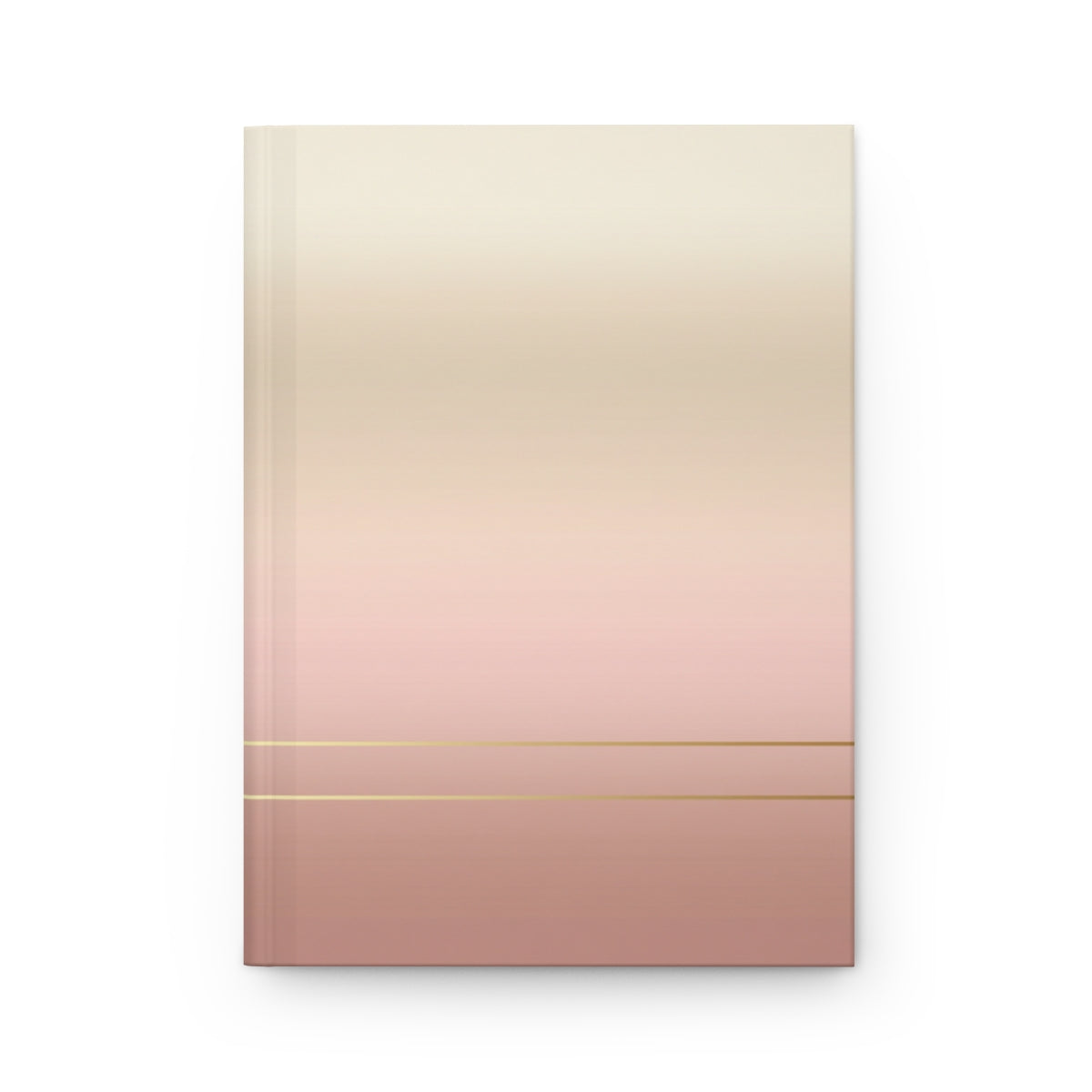 The Morning Journal hardcover with first-light gradient cover (front)